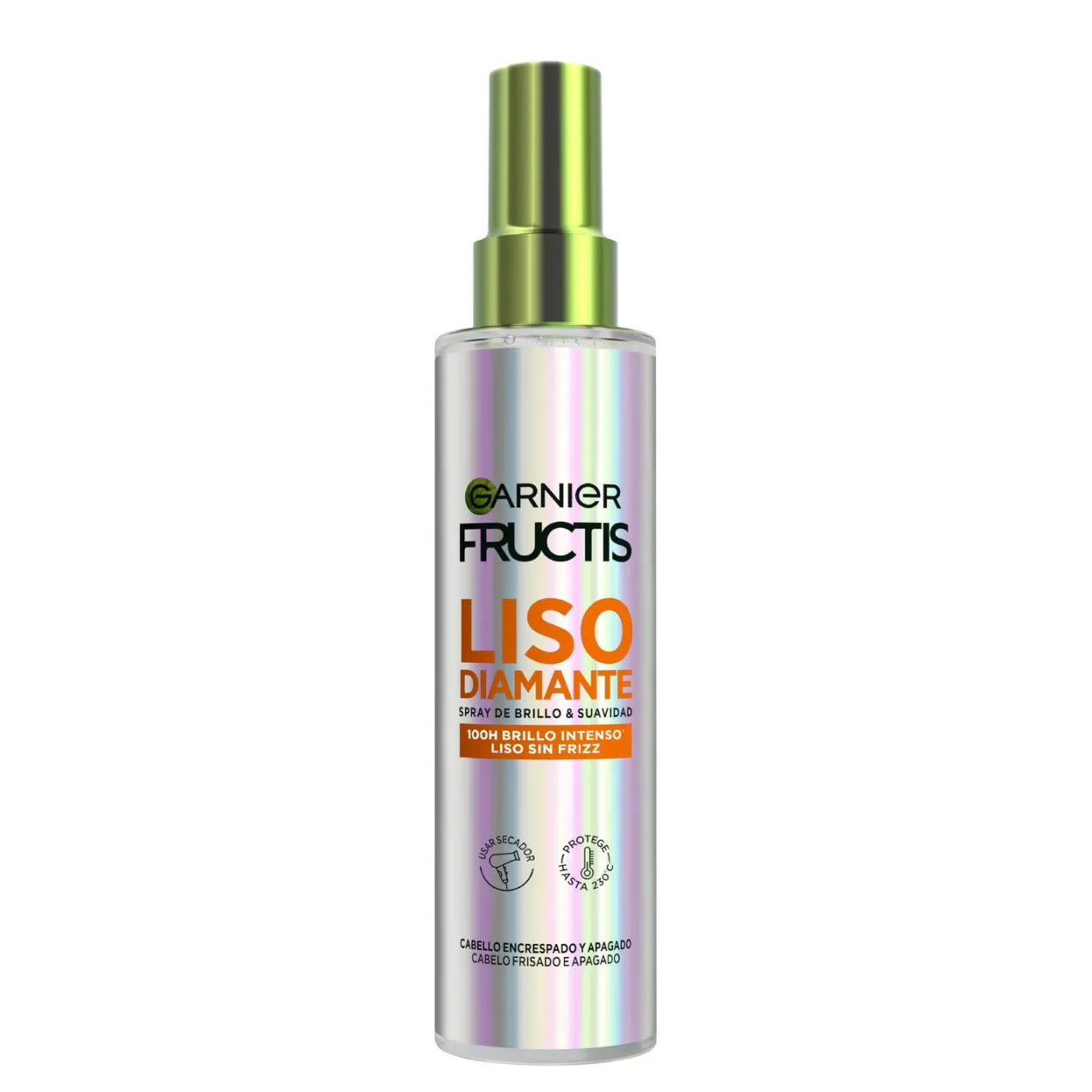 Fructis Liso Diamante Spray de Brillo y Suavidad