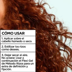 Fructis Método Rizos Crema de Secado al Aire Paso 3
