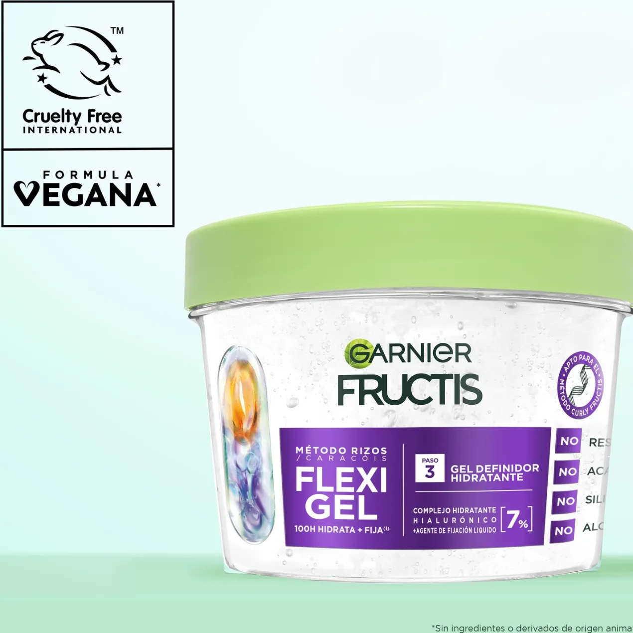 Fructis Método Rizos Flexi Gel Paso 3 Gel Definidor Hidratante