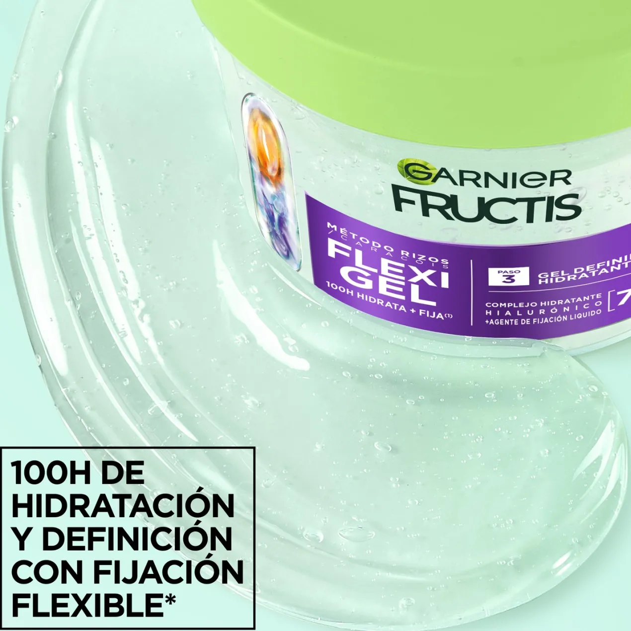 Fructis Método Rizos Flexi Gel Paso 3 Gel Definidor Hidratante