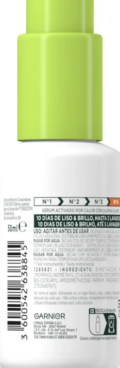 Fructis Nº4 Sérum Activado por Calor