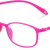 Gafas Cuadradas Flexibles Rosa
