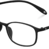 Gafas Cuadradas Flexibles Negro