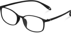 Gafas Cuadradas Flexibles Negro