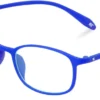 Gafas Cuadradas Flexibles Azul