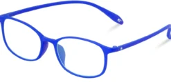 Gafas Cuadradas Flexibles Azul