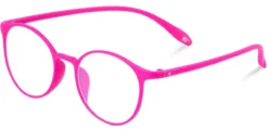 Gafas Redondas Flexibles Rosa
