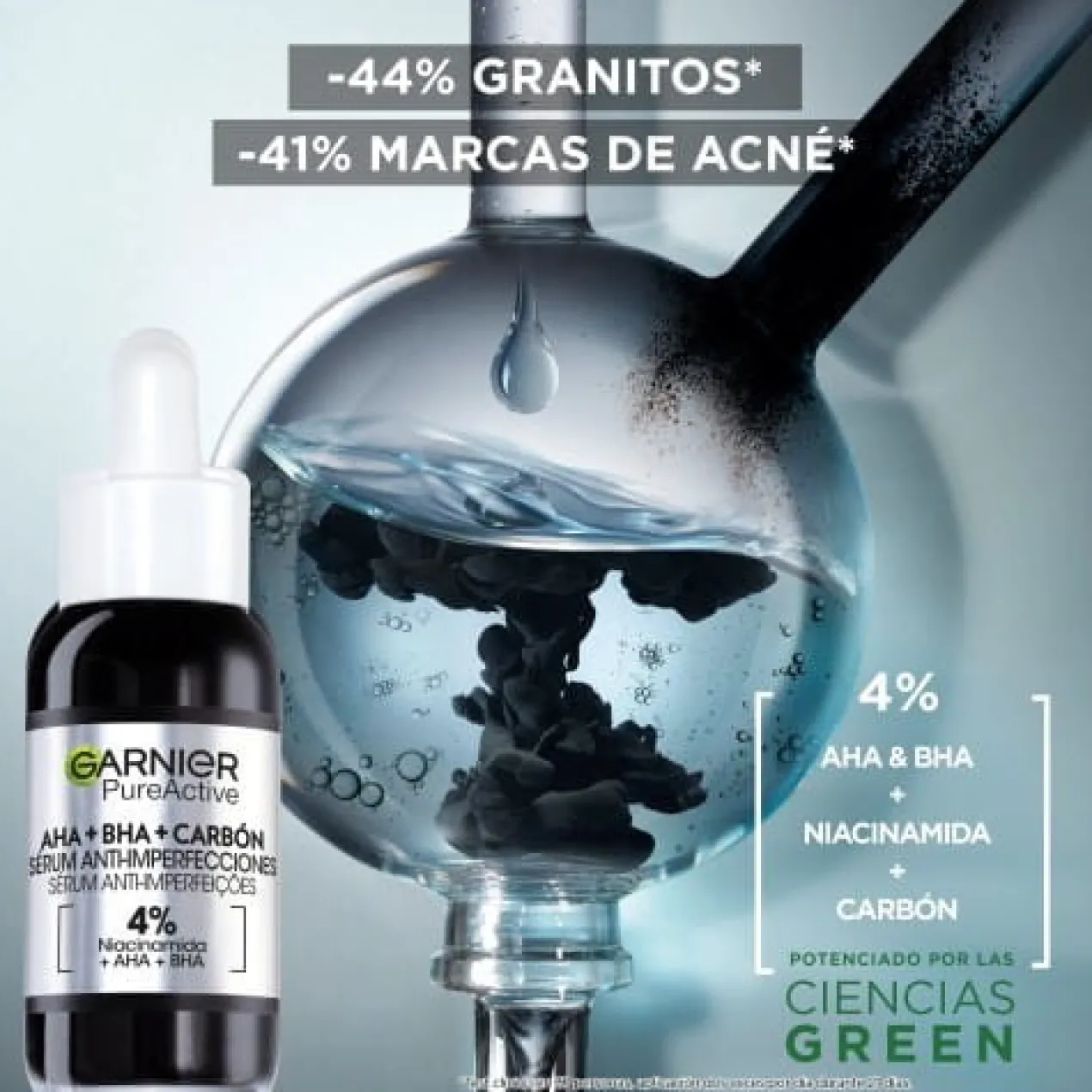 Garnier Pure Active Serum Anti-Imperfecciones con Niacinamida