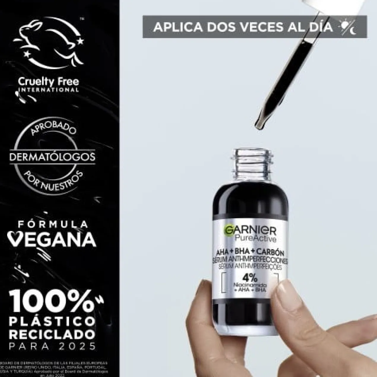 Garnier Pure Active Serum Anti-Imperfecciones con Niacinamida