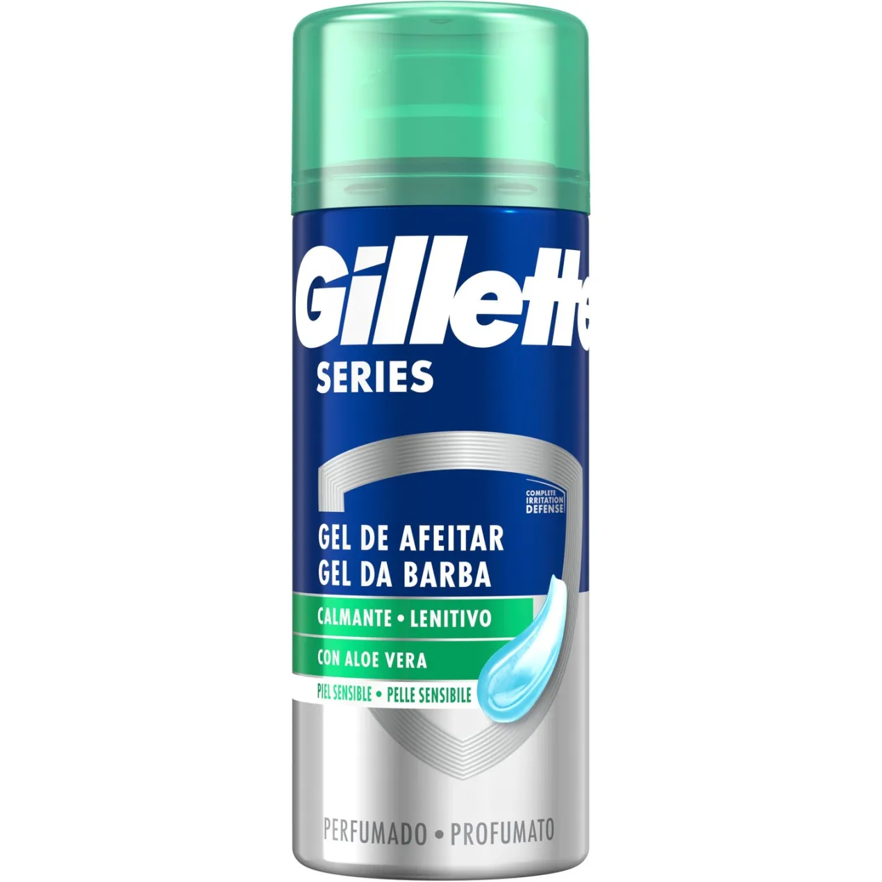 Gel de Afeitar Calmante con Aloe Vera