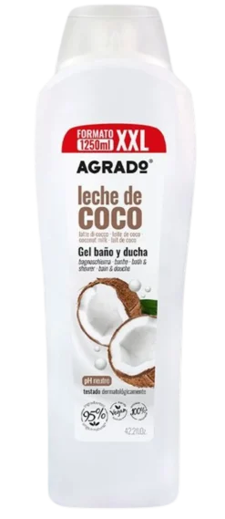 Gel de Baño y Ducha XXL Leche de coco