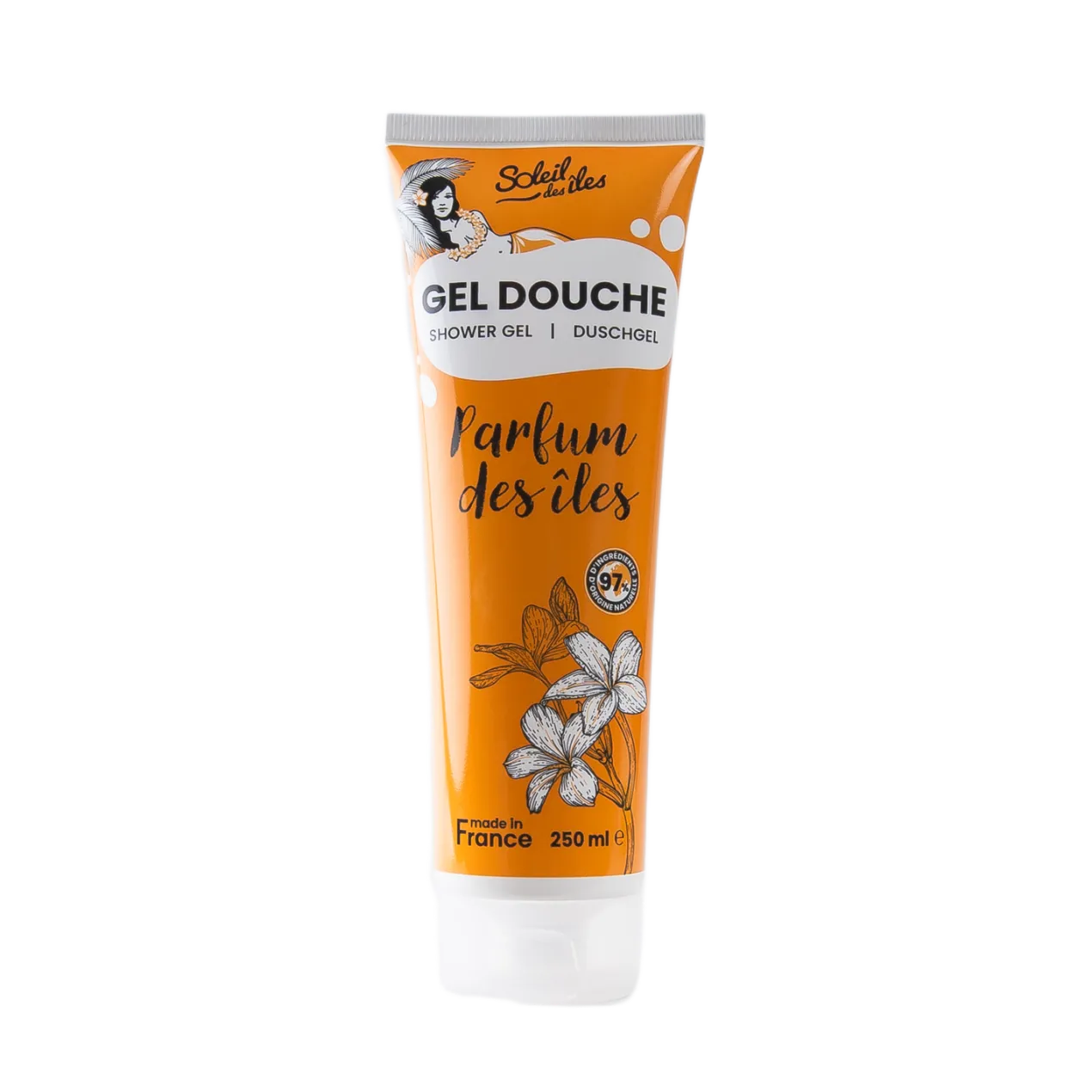 Gel de Ducha Fragancia de las Islas Formato Tubo