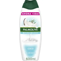 Gel de Ducha o Baño Natural Balance Coco & Leche