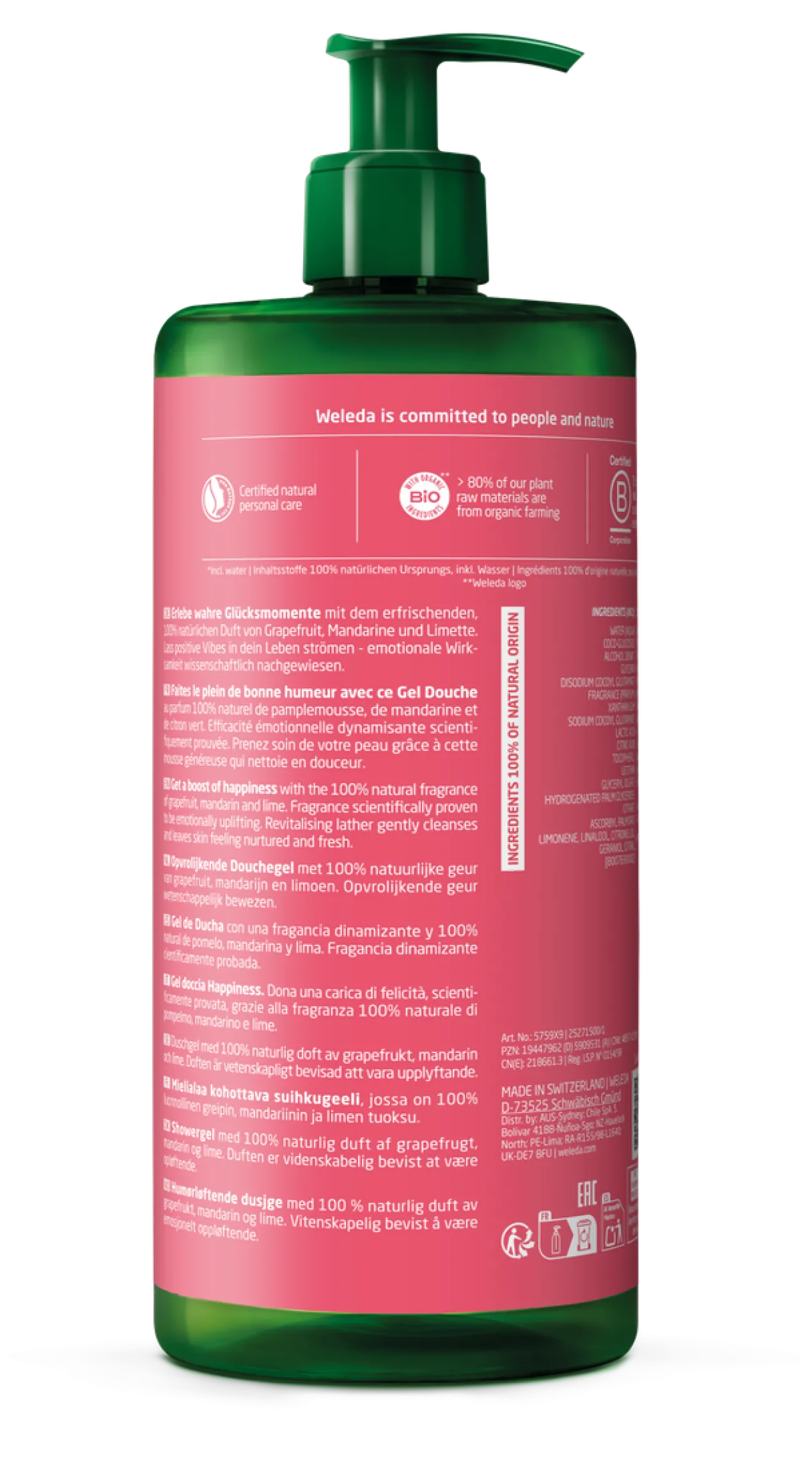 Gel de Ducha Pomelo Happiness Shower Gel