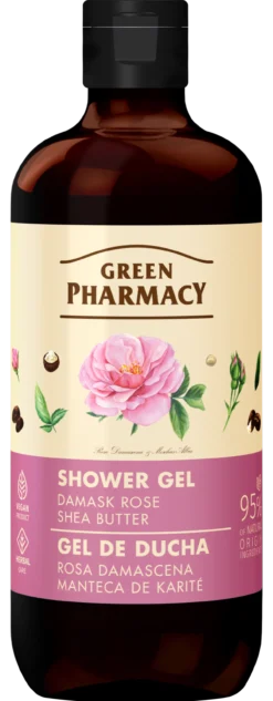 Gel de Ducha Rosa de Damasco y Karité