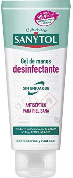 Gel Desinfectante de Manos en Tubo