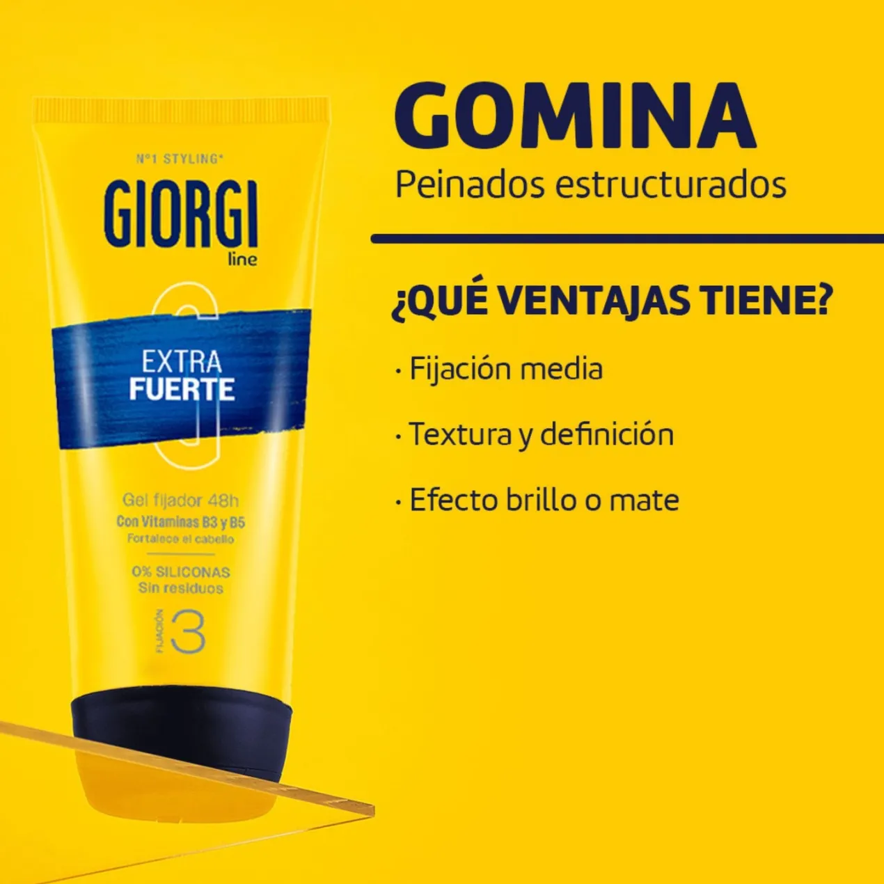 Gel Fijador 48H Extra Fuerte