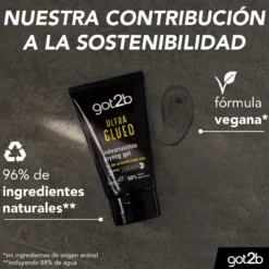 Gel Fijador Ultra Glued Indestructible Styling Gel