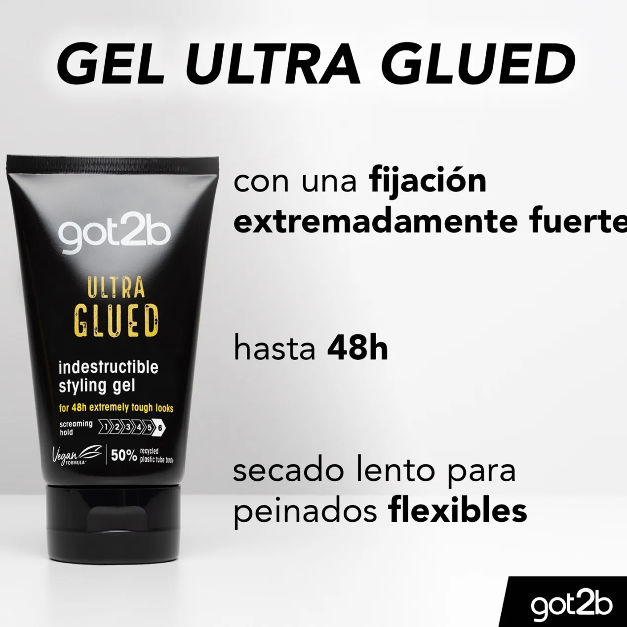 Gel Fijador Ultra Glued Indestructible Styling Gel