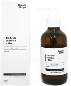Gel Limpiador Antiacné 1% Ácido Salicílico + Zinc