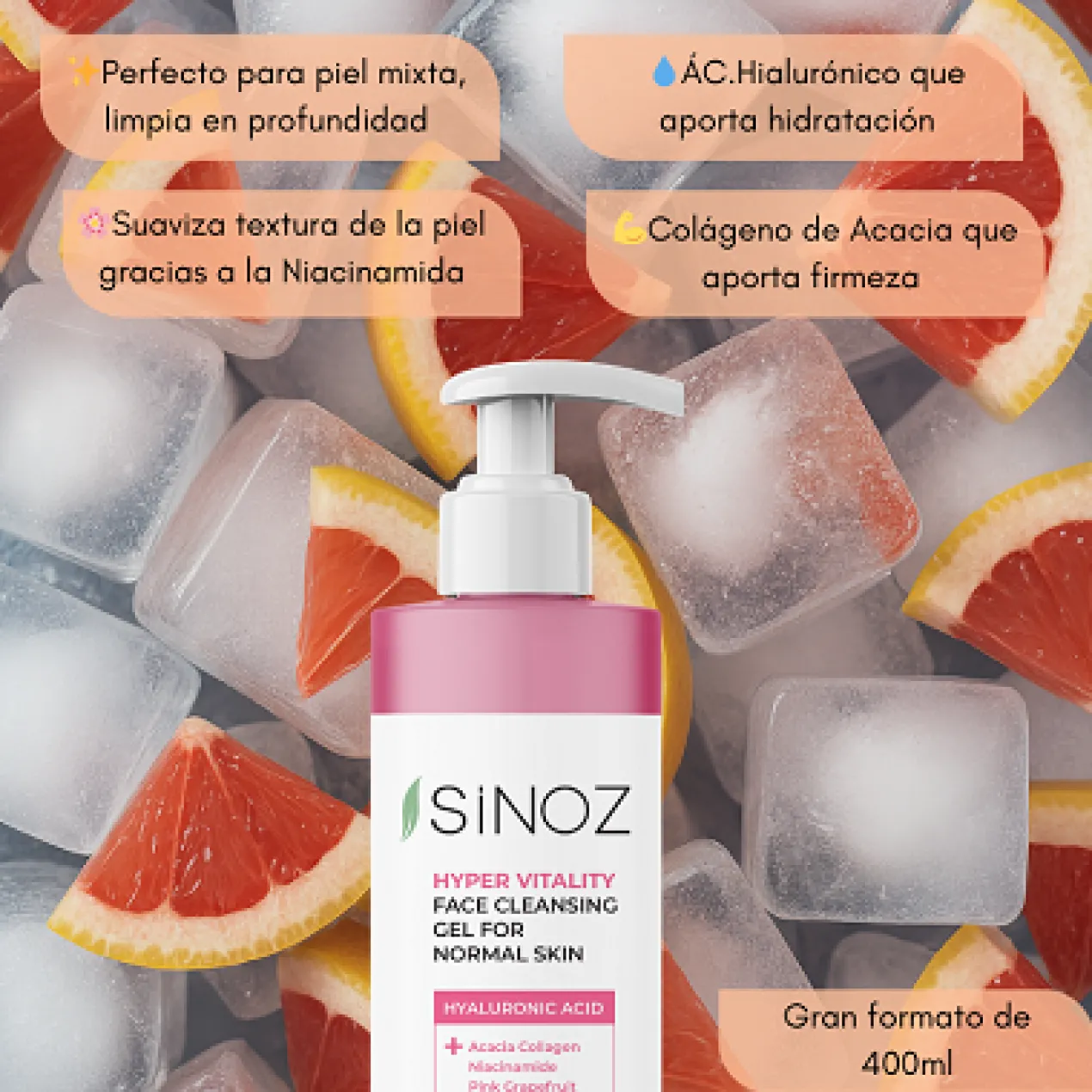 Gel Limpiador Facial Piel Normal