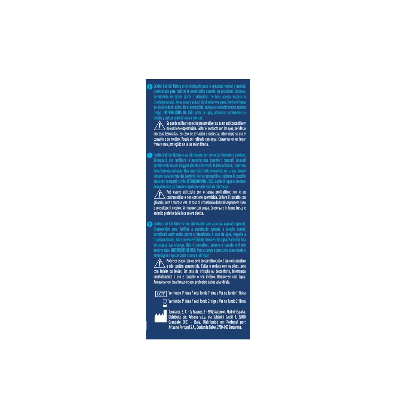 Gel Lubricante Nature