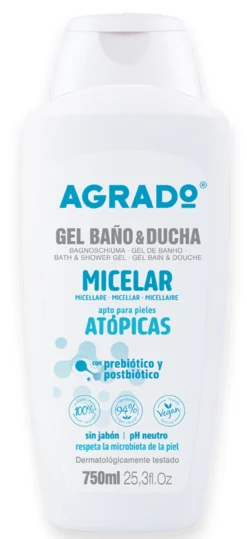 Gel Micelar Baño y Ducha Pieles Atópicas