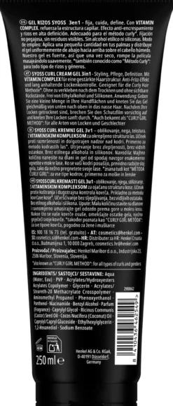 Gel para Cabello Rizado Curl Control