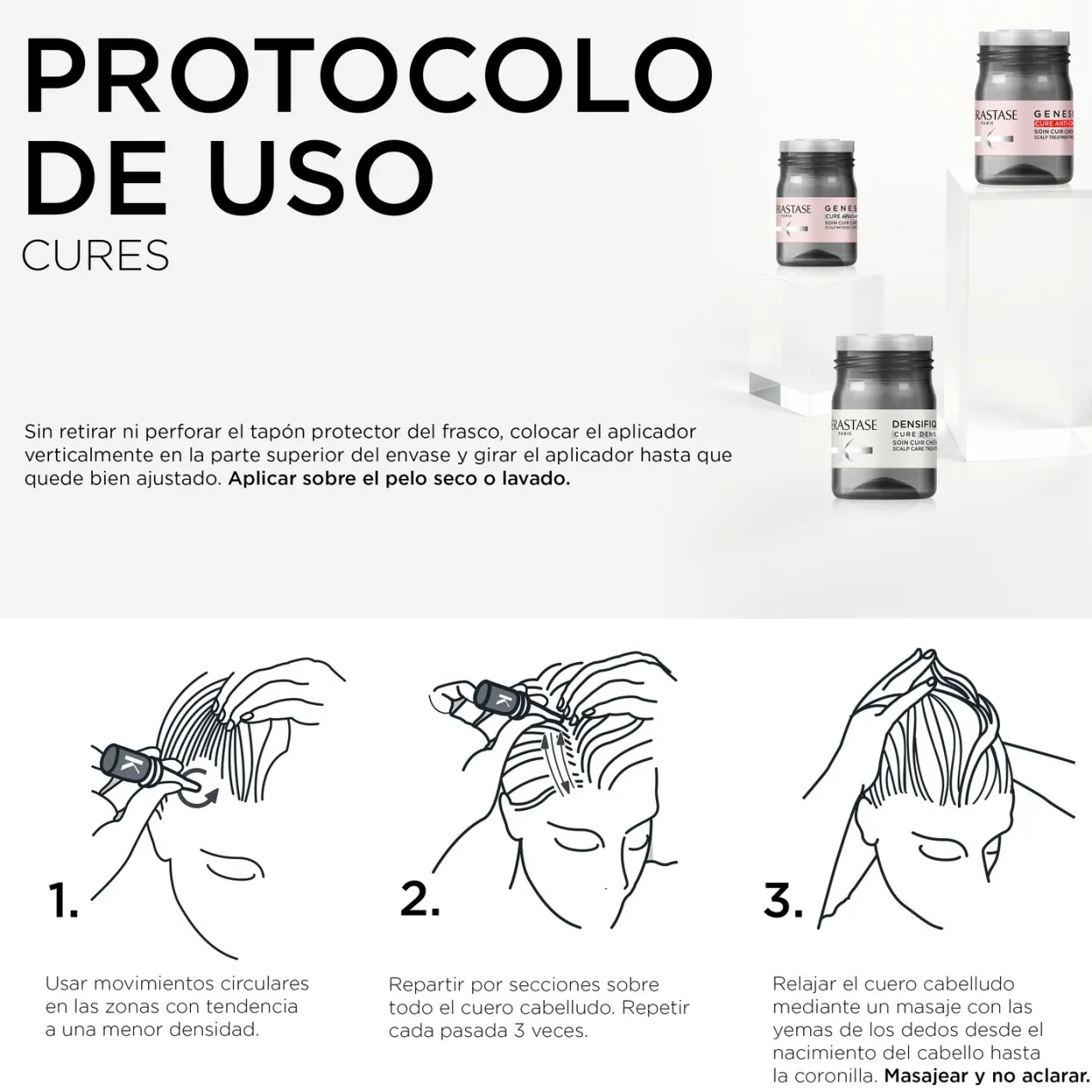 Genesis Cure Apaisant Ampollas Anticaspa y Calmante
