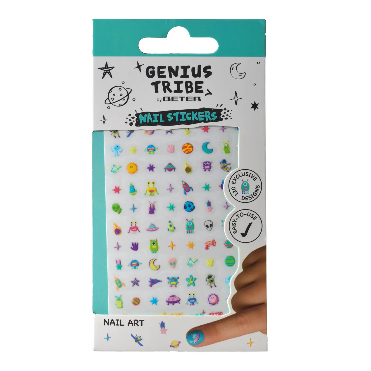 Genius Tribe Pegatinas para Uñas
