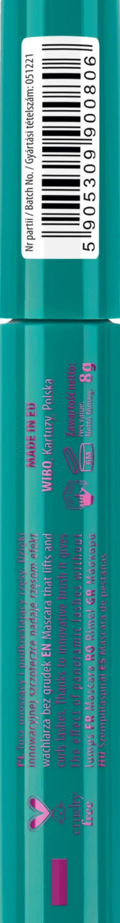 Get Sexy Máscara de Pestañas Volumen & Curling