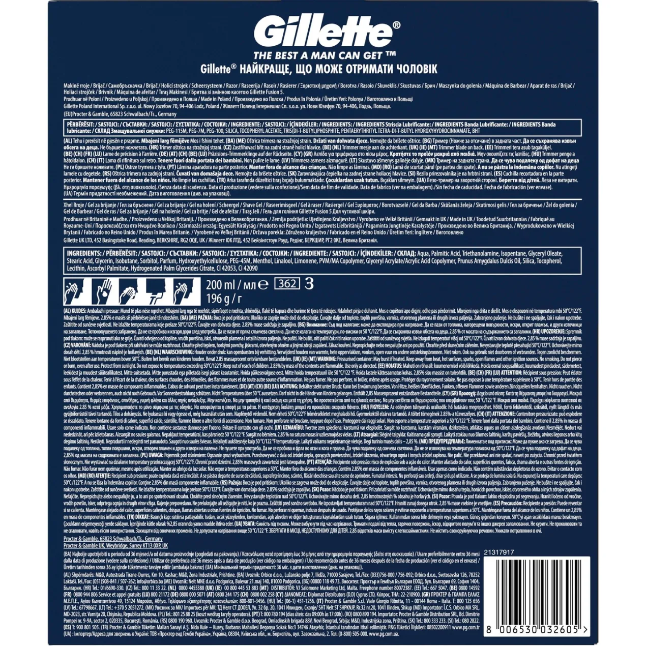Gillette Fusion5 Pack Maquinilla de Afeitar