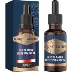 Gillette King C. Aceite De Barba Para Hombre