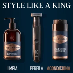 Gillette King C. Crema Hidratante para Cara y Barba