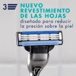 Gillette Mach3 Pack Ahorro 7+1 Recambios Para Maquinillas De Afeitar Para Hombre