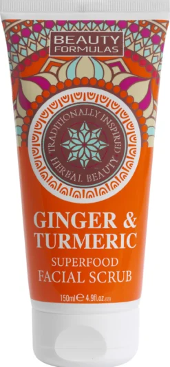 Ginger & Turmeric Facial Scrub Exfoliante Facial