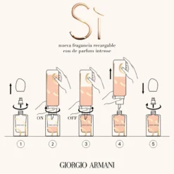 Giorgio Armani Si Intense Eau de Parfum Recargable