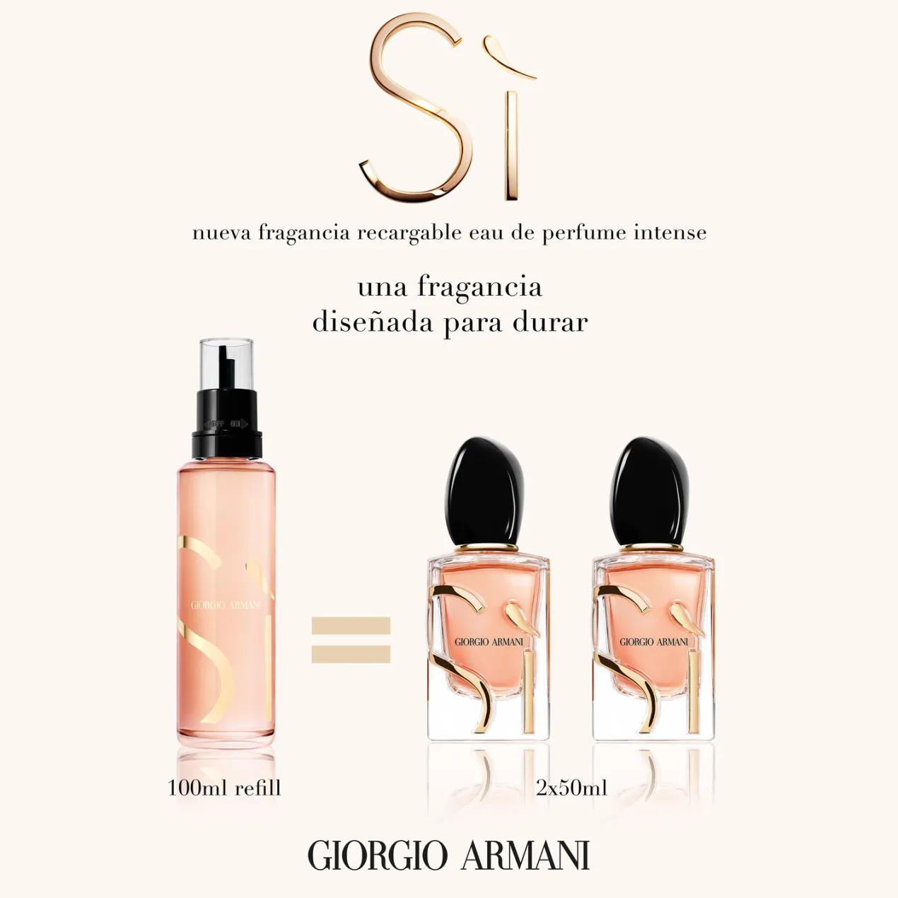 Giorgio Armani Si Intense Eau de Parfum Recargable