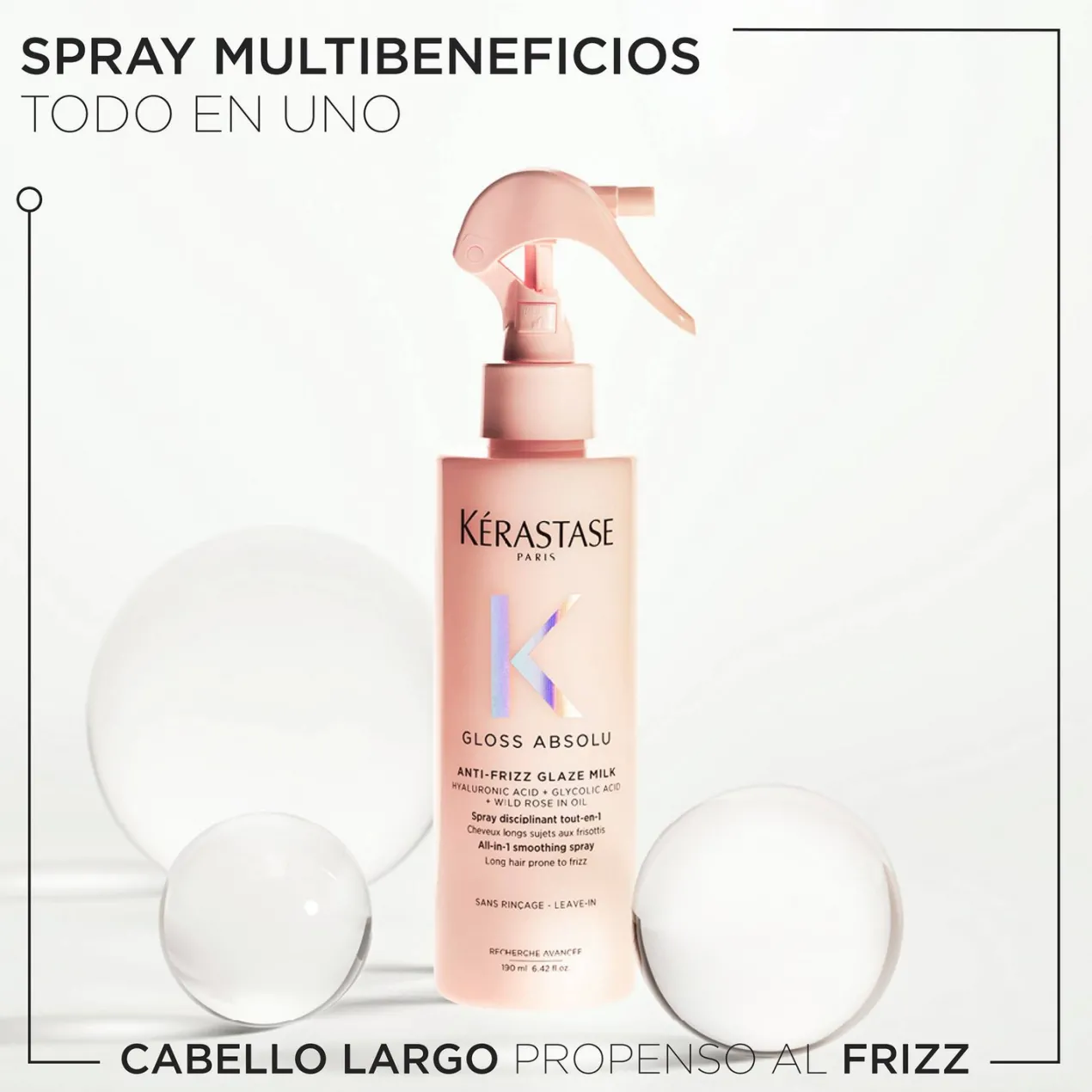 Gloss Absolu Spray Anti-Frizz Glaze Milk