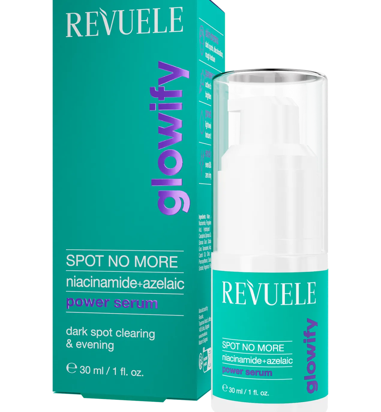 Glowify Spot No More Power Serum Niacinamida + Ácido Azelaico