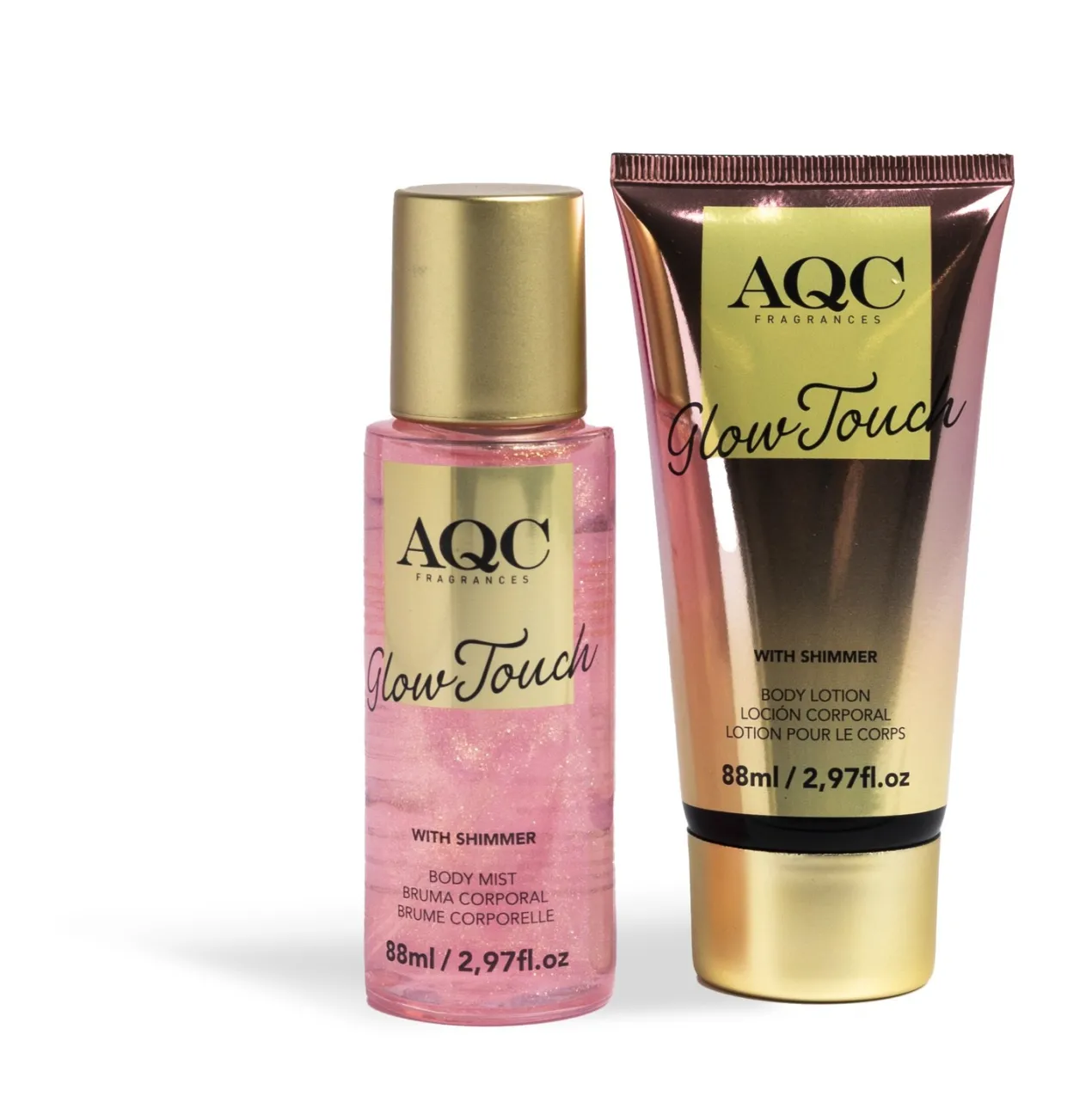Glow Touch Shimmer Duo Bruma Corporal + Loción Corporal