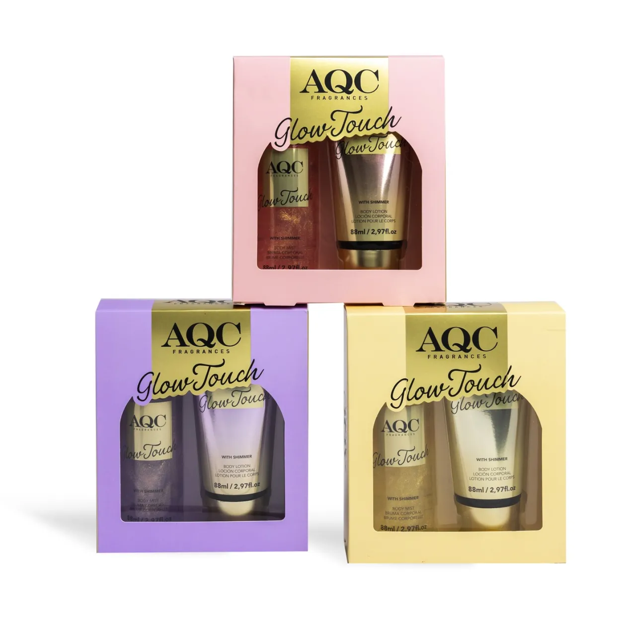Glow Touch Shimmer Duo Bruma Corporal + Loción Corporal