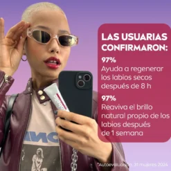 Glowy Lips Berry Labios con Efecto Glow SPF30