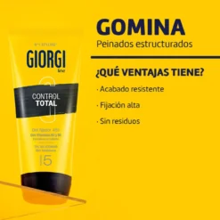 Gomina Control Total Gel Fijador 48H XXL