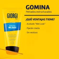 Gomina Efecto Mojado Gel Fijador 48H XXL