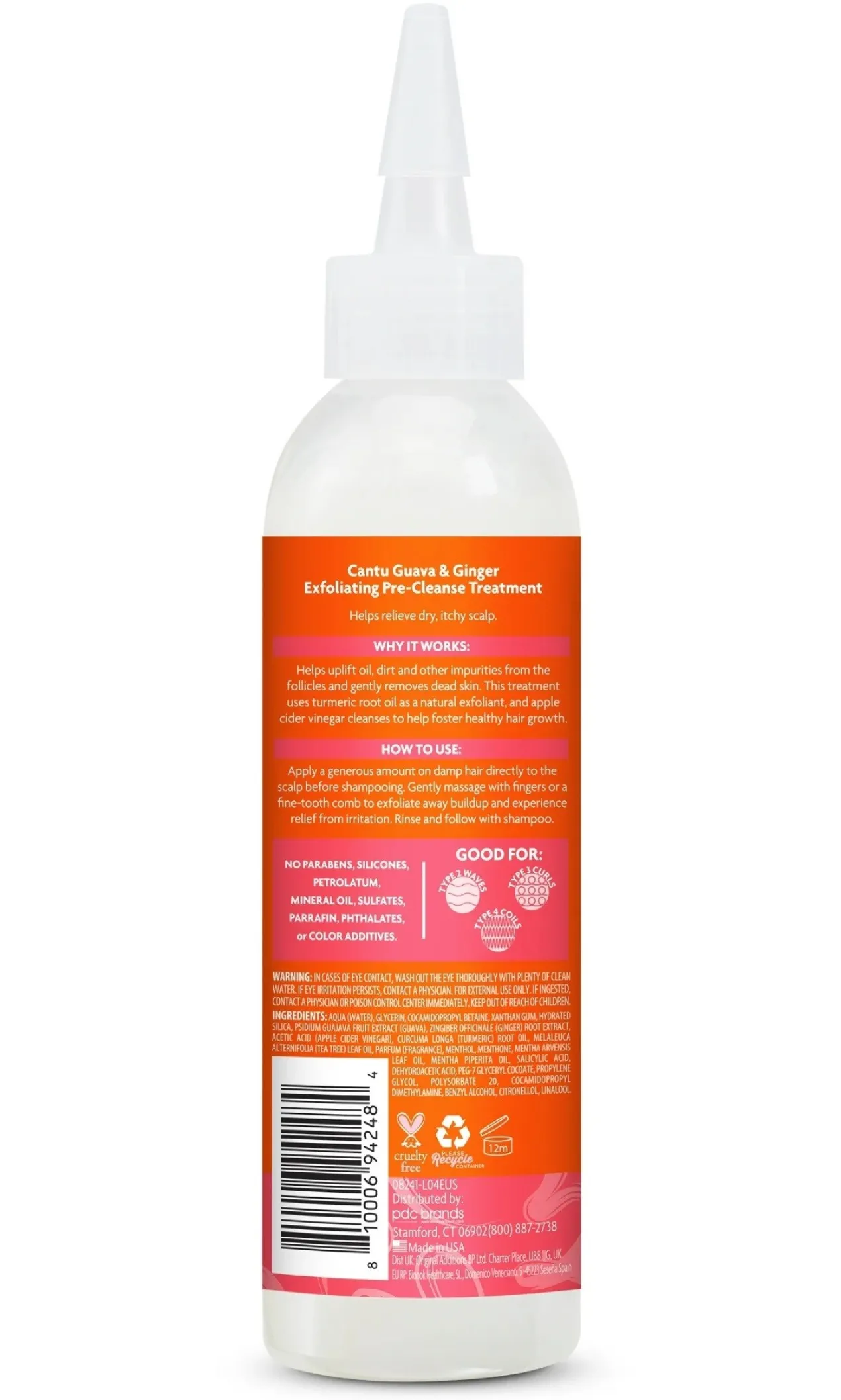 Guava & Ginger Tratamiento Exfoliante para Cuero Cabelludo