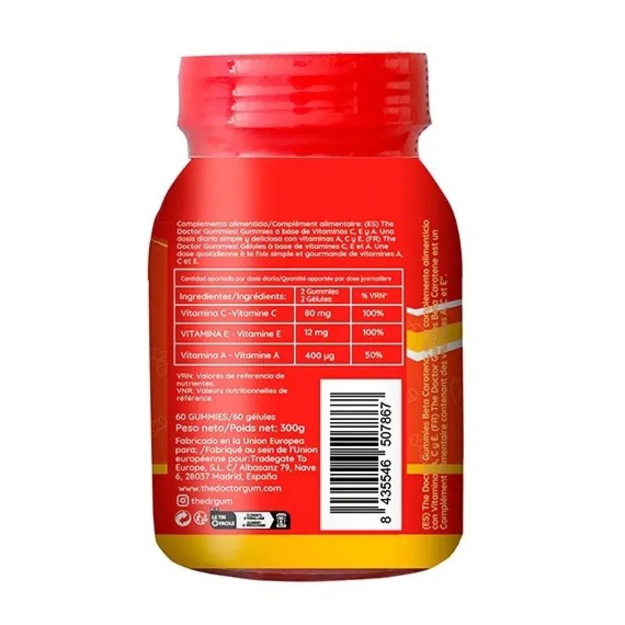 Gummies Beta Caroteno Complemento Alimenticio