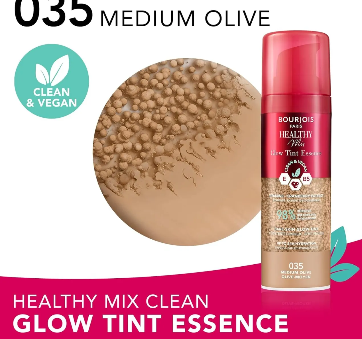 Healthy Mix Glow Tint Essence Base de Maquillaje