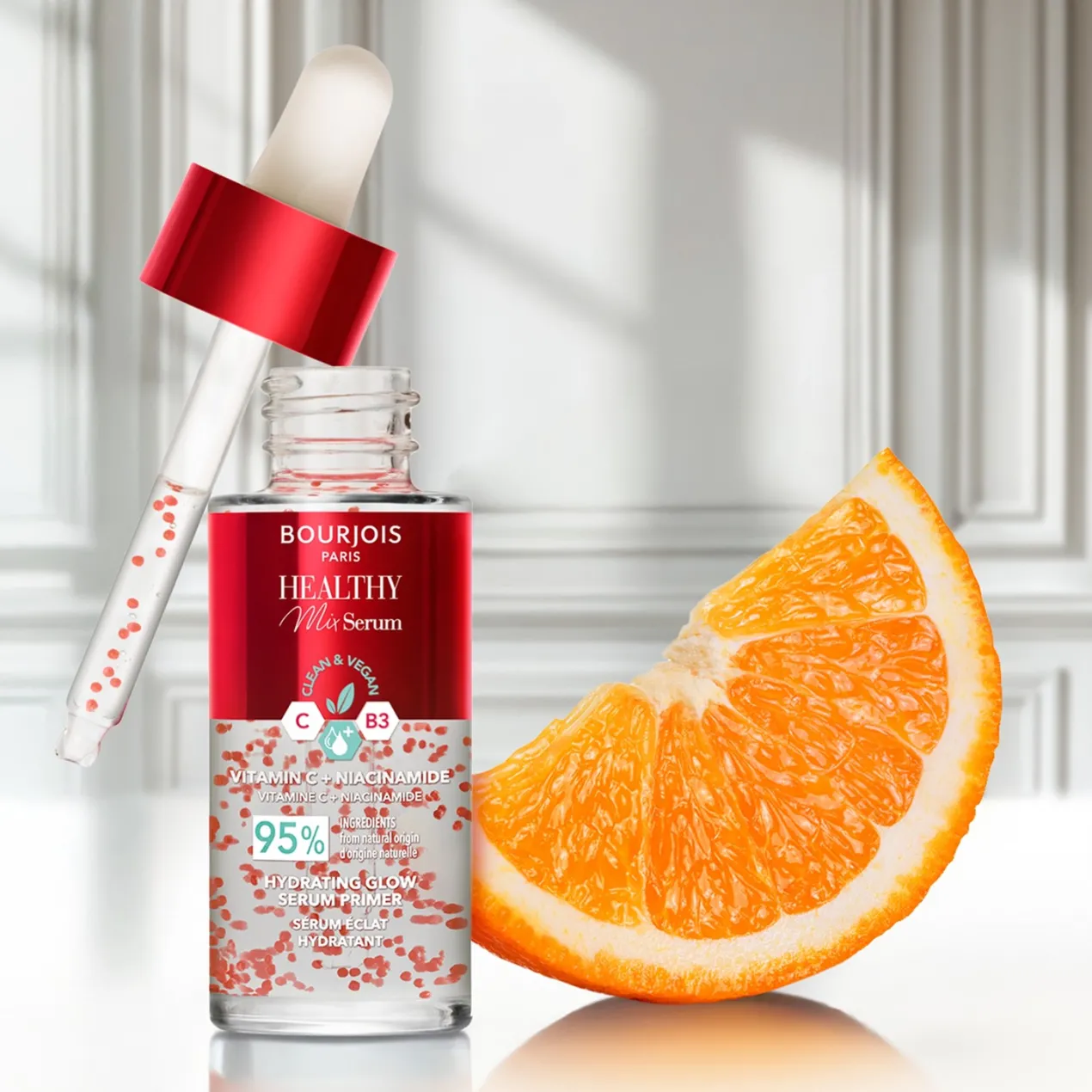 Healthy Mix Sérum Prebase de Maquillaje Vitamina C + Niacinamida