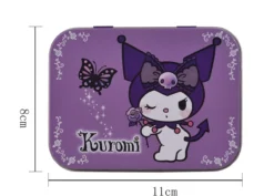 Hello Kitty Kuromi Caja de Apósitos Infantil Brillante